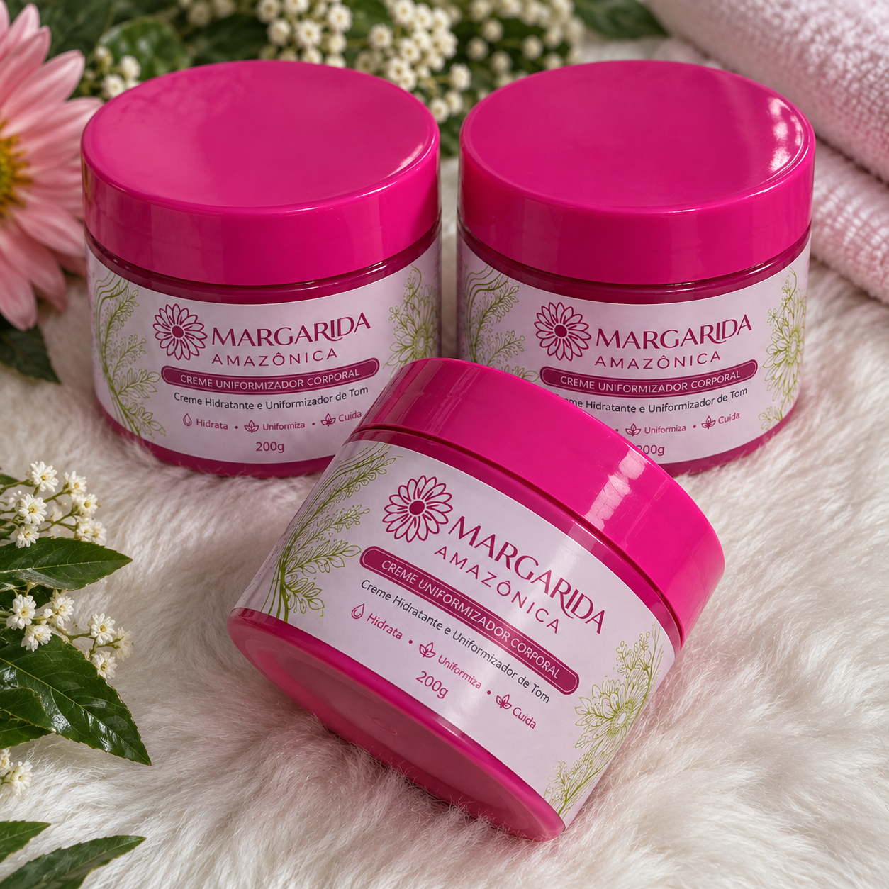 Creme Rosa Margarida Amazônica - 200g - Imagem 4